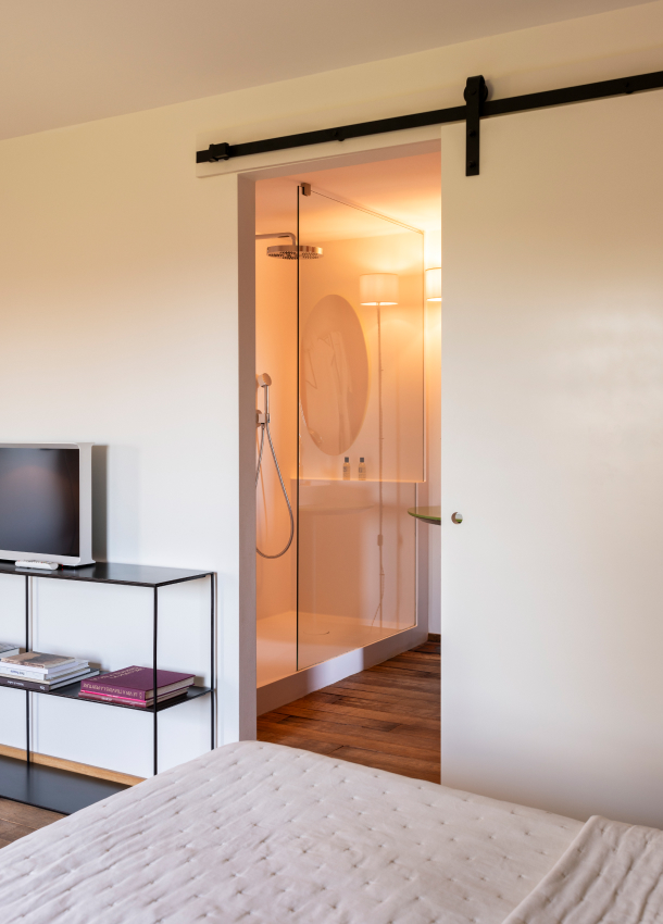 salle de bain chambre hôtel Troisgros