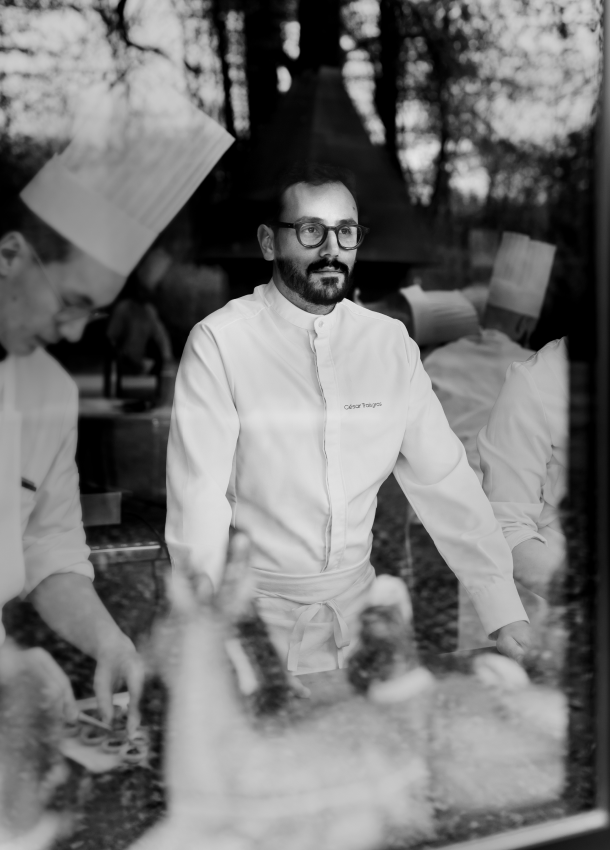 portrait chef César Troisgros