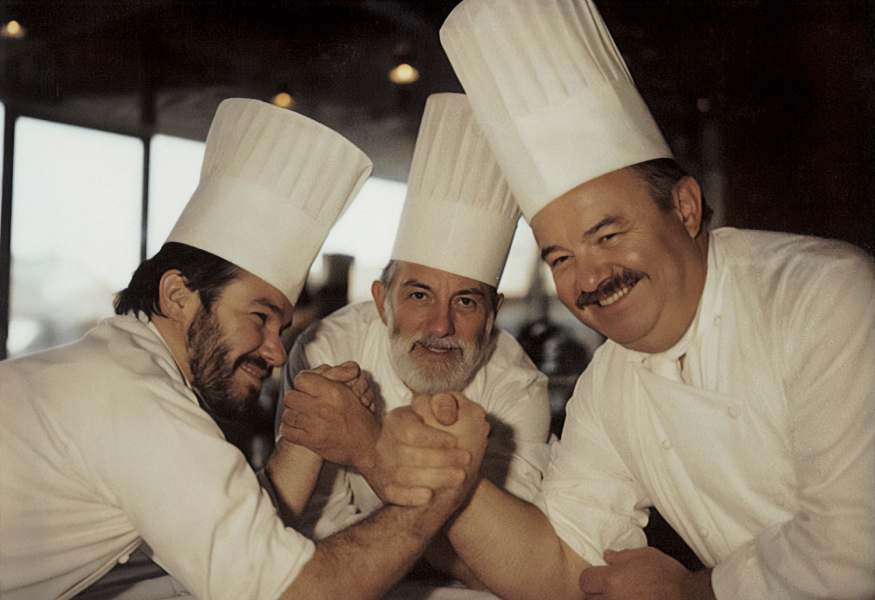 chefs cuisiniers famille Troisgros