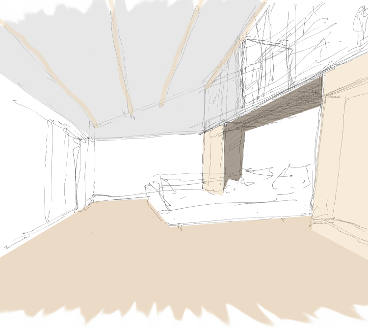 dessin gîte à Ouches près de Roanne