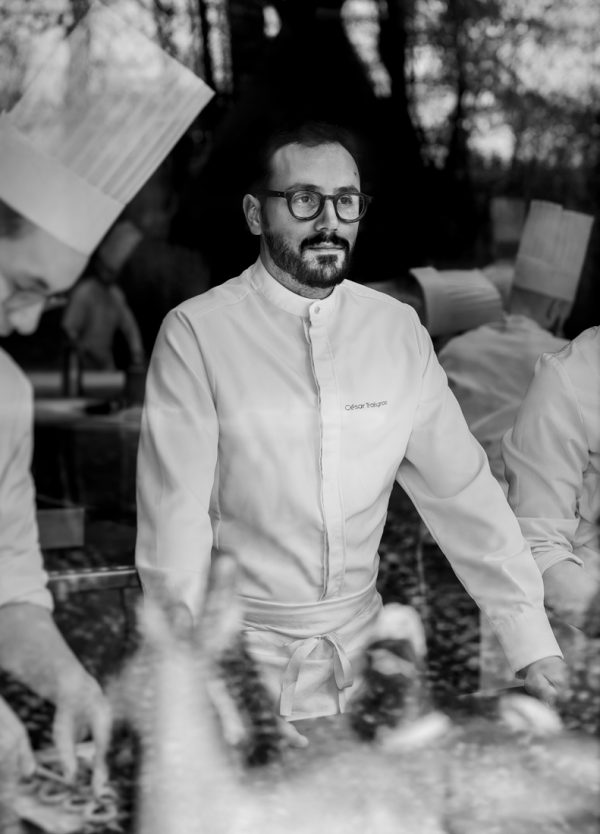 Restaurant Le Bois sans feuilles, Ouches : chef César Troisgros